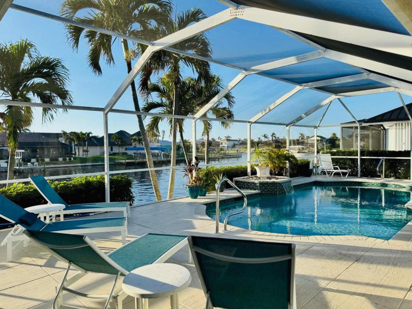 Villa Free Heatedpool On Sailboataccesscanal Boat Lift à Cape Coral Extérieur photo